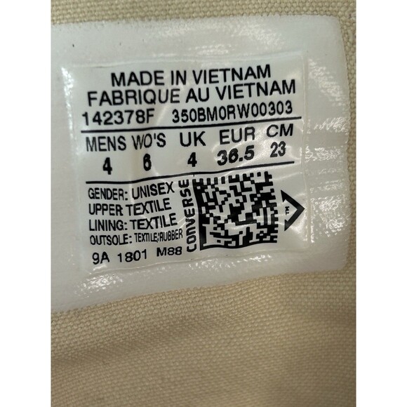 Converse Chuck Taylor All Star -Raspberry-Pink-Salmon; US Womens 6, Mens US 4 - Picture 8 of 8